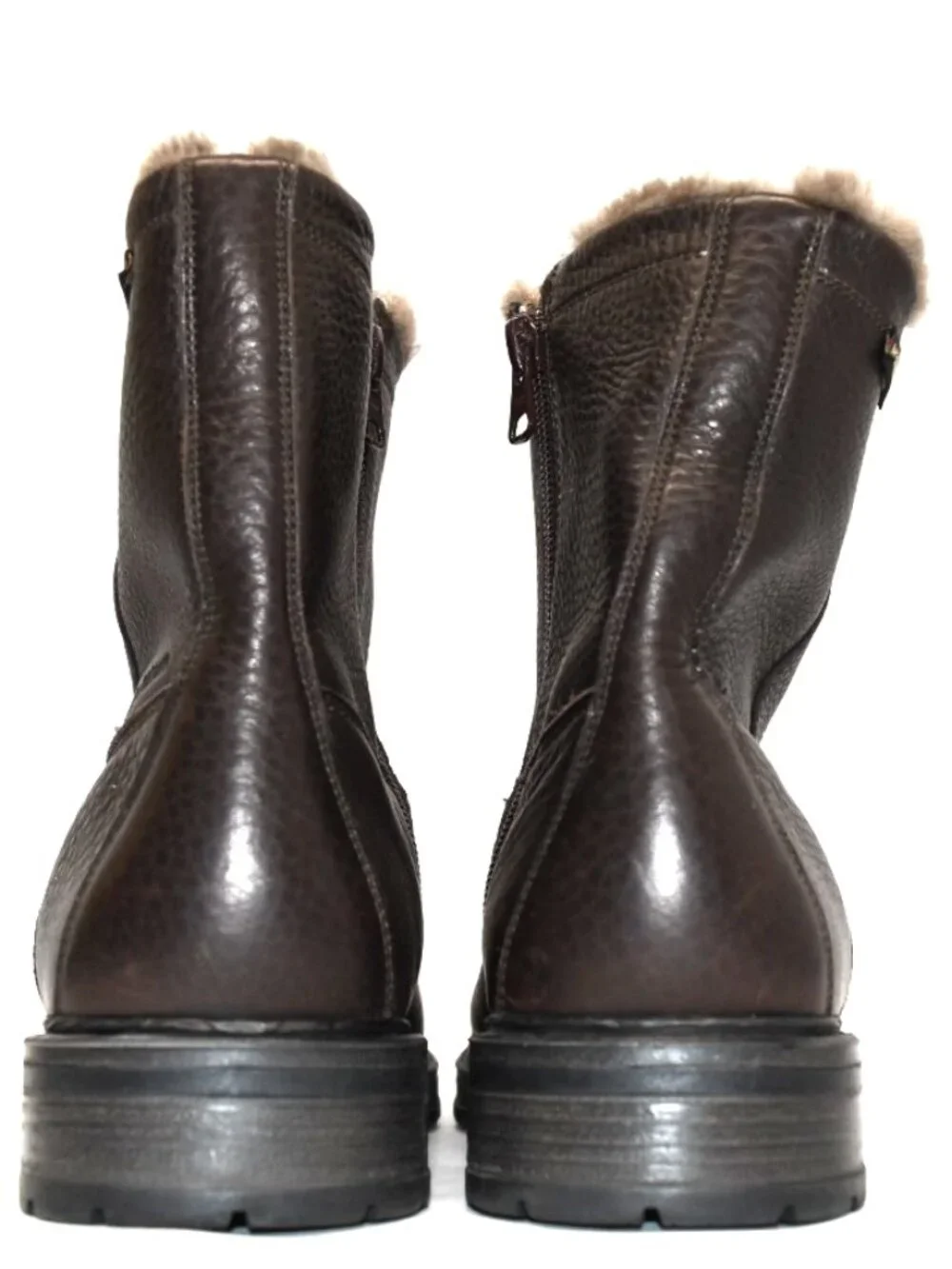 New! Mephisto Leonard Waterproof Genuine Shearling Lined Boot Brown 10 US DD538